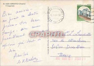 Postcard Modern Alba Adriatica (Teramo) It Lungamare