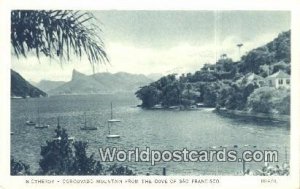 Sao Francisco Nictheroy Corvocado Mountain Brazil Postcard