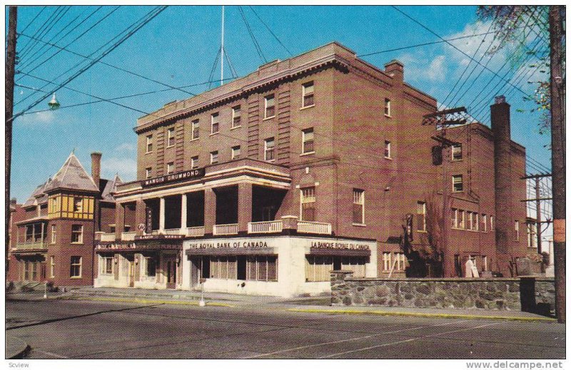 Manoir Dummond, Drummondville, Quebec,  Canada, 40-60s