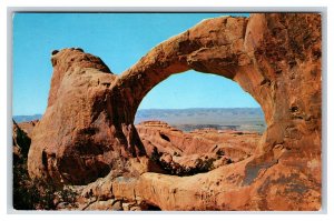 Double O Arch Arches National Monument Utah UT UNP Chrome Postcard Y10