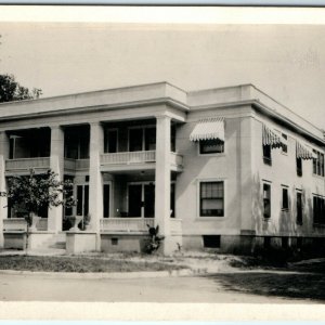 c1910s Waterloo, IA West 3rd St Apartments RPPC Real Photo Postcard Street A46