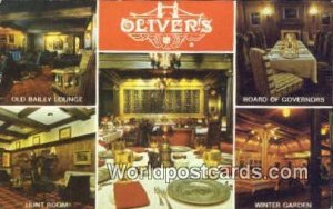 Oliver ! S Old Bailey, Main & Lombard Winnipeg Canada Unused 