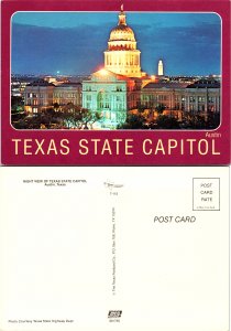 Night View of State Capitol, Austin, Texas