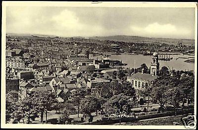 kent, CHATHAM, Panorama, Town Hall (1955)