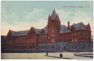 BUFFALO, New York, PU-1912; Public Library