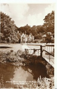 Wiltshire Postcard - Manor House From The Bridge - Castle Combe - RP - Ref U4568