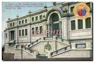 Old Postcard A Portion Of The Oriental Foreign Exhibition Building Alaska Yuk...