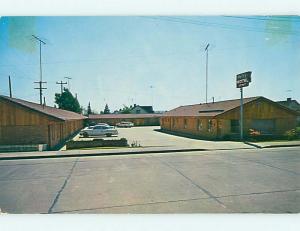 Unused Pre-1980 OLD CARS & WAIT'S MOTEL Everett Washington WA s5733-22