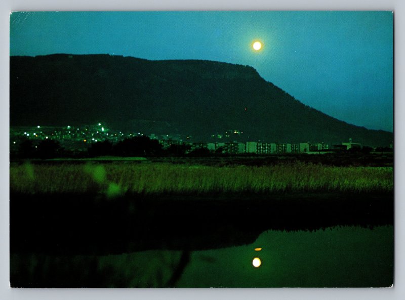 Japan look at yashima in moonlight