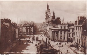 RP; ABERDEEN, Aberdeenshire, Scotland, 1920-1940s; Union Street From East End