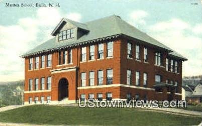 Marston School - Berlin, New Hampshire NH  