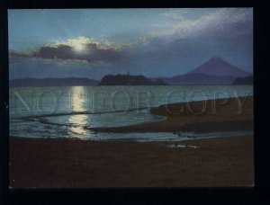 210153 JAPAN Kamakura Picture island old postcard