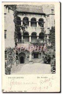 Heidelberg Old Postcard Die Arcaden