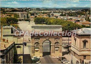 Postcard Modern Montpellier (Herault) Arc de Triomphe has high Louis XIV's glory