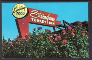 Strongbow Turkey Inn Restaurant Valparaiso IN Postcard 5750