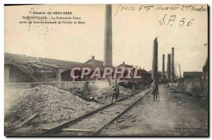 Old Postcard Pottery Ceramic Badonvller The faiencerie Fenal after the Februa...