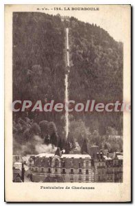 Old Postcard La Bourboule Funicular From Charlannes