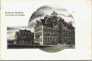 USA Botanical Building University Of Chicago Illinois Vintage Postcard 03.57