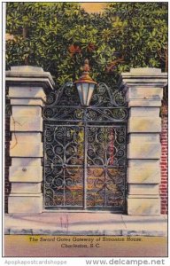 The Sword Gates Gateway Of Simonton Home Charlottesville South Carolina 1943