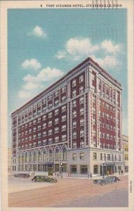 Ohio Stevbenville Fort Steuben Hotel 1940 Albertype