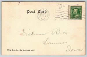 Waterloo-Sumner IA~Crow Wing Lumber Postal Receipt~Dutch Dancers~Oh Joy! Dickman