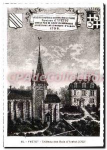 Modern Postcard Yvetot Yvetot Castle of Kings 1702