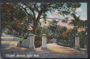 Gibraltar Postcard - Alameda Upper Walk     RS11086