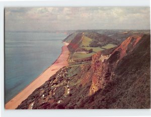 M-124071 Branscombe Beach from the Cliffs Branscombe England