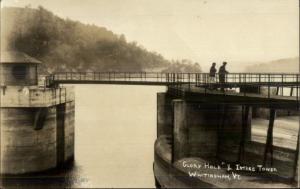 Whitingham VT Glory Hole Intake Tower Real Photo Postcard