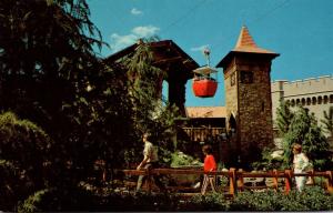 Florida Walt Disney World Skyway Over Magic Kingdom