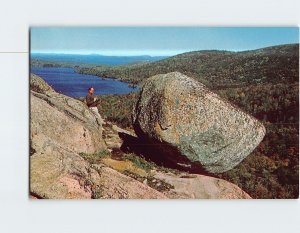 Postcard Balance Rock Seal Harbor Maine