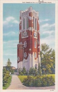 The Tower At M S C Lansing Michigan 1946