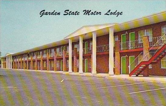 New Jersey Union Garden State Motor Lodge Hippostcard