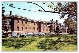 Newport Rhode Island Postcard United States Naval Hospital 1960 Unposted Vintage