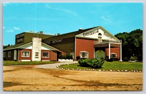 New Fairfield Connecticut~Candlewood Theatre & Backstage Restaurant~Vtg Postcard