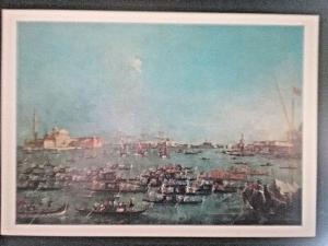 Postcard  View Of Venice Repro  of Painting by Francesco Guardi   Z3