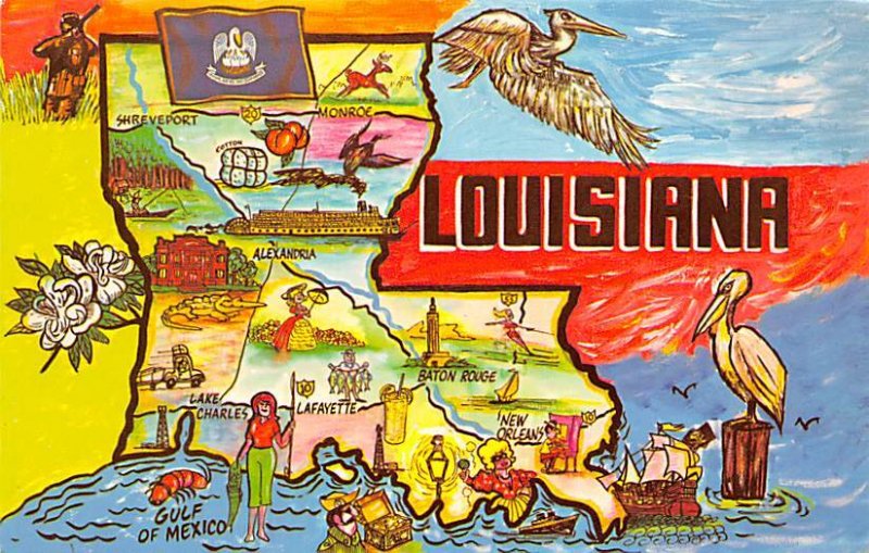 Louisiana USA Unused 