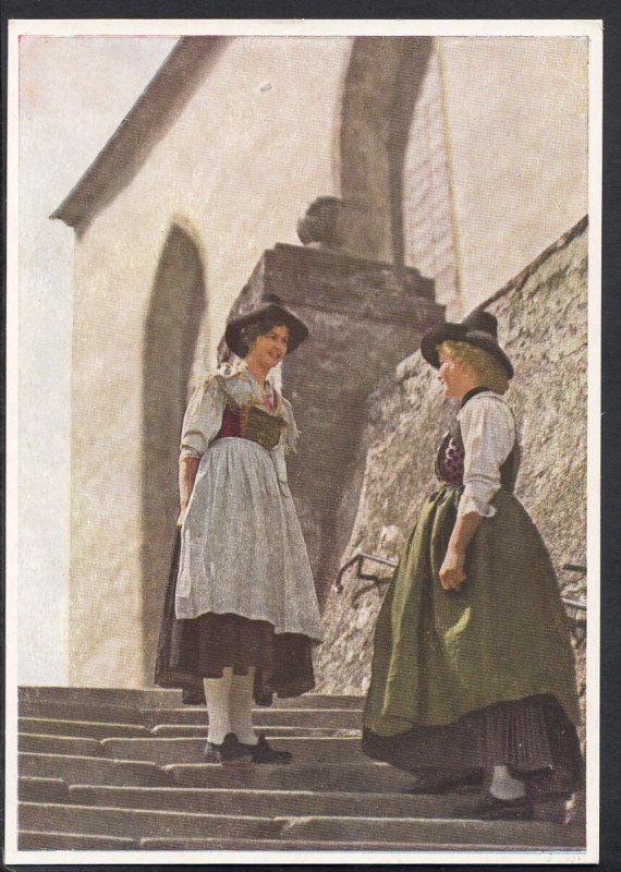 Austria Costumes Postcard - Tiroler Landestrachten - Brirental  B2557
