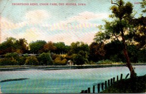 Iowa Des Moines Union Park Thompsons Point 1912