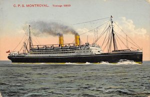 CPS Montroyal Canadian Pacific Steamship Co Ship 1926 