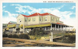 G68/ Wrightsville Beach North Carolina Postcard Wilmington Ocean Inn 5