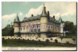 Old Postcard Rambouillet Chateau Cote Sud