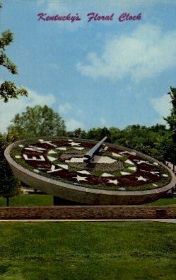 Floral Clock - Frankfort, KY