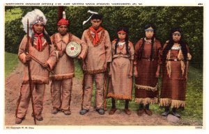 Cherokee Indian  ready for Green Corn Dance