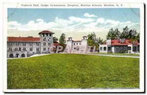 Postcard Old Verbeck Dodge Gymnasium Hall Hospital Manlius Manlius Schools