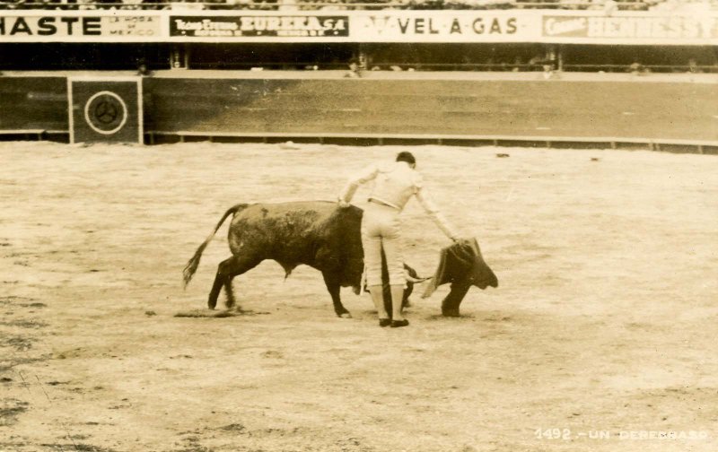 Bullfight.   *RPPC