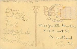 C-1910 Colusa County California Wilbur Springs California Mallory postcard 611