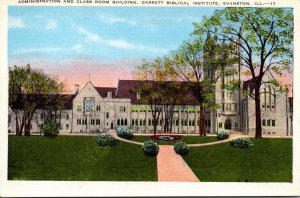 Illinois Evanston Administration and Class Room Building Garrett Biblical Ins...