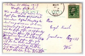 Rood's Glen Interior Dells of Wisconsin River 1913 DB Postcard D20