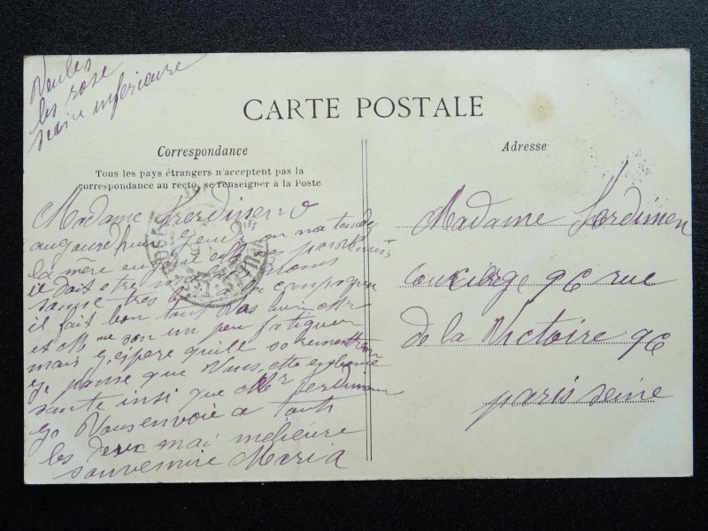 France Veules Les Roses CHEMIN DES CRESSONNIERES c1904 UB Postcard